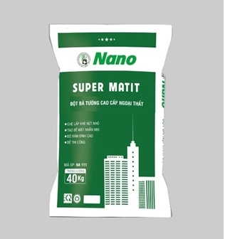 Bột bả cao cấp ngoại thất NANO