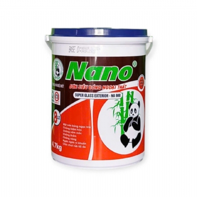 SƠN SIÊU BÓNG NGOẠI THẤT NANO