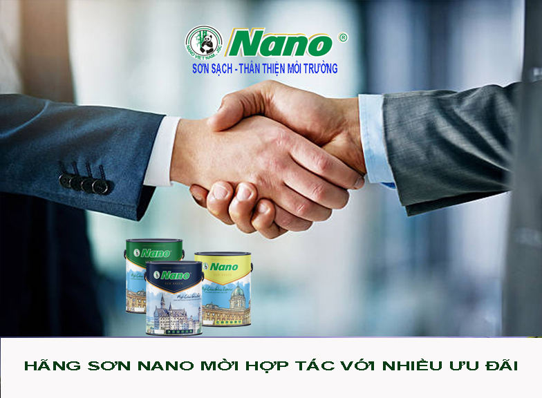 HÃNG SƠN NANO MỜI HỢP TÁC VỚI NHIỀU ƯU ĐÃI